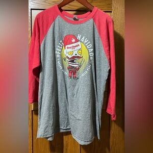 Next Level Meat Church 3/4 Sleeve Tee